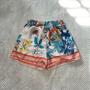 Floral Shorts Cream Fashion Nova XS